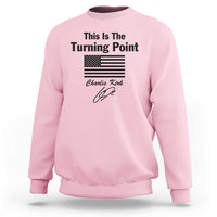 This is The Turning Point Sweatshirt American Flag A True Patriot Statement - Wonder Print Shop