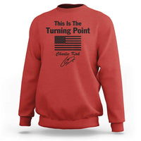 This is The Turning Point Sweatshirt American Flag A True Patriot Statement - Wonder Print Shop