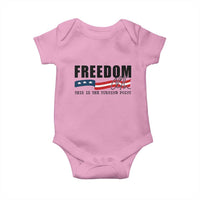 Freedom This Is The Turning Point Baby Onesie True Patriot Liberty Defender American Flag - Wonder Print Shop