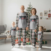 Freedom This Is The Turning Point Plaid Pajama Set True Patriot Liberty Defender American Flag - Wonder Print Shop