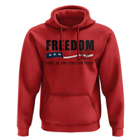 Freedom This Is The Turning Point Hoodie True Patriot Liberty Defender American Flag - Wonder Print Shop