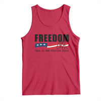 Freedom This Is The Turning Point Tank Top True Patriot Liberty Defender American Flag - Wonder Print Shop