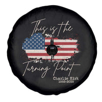 This is The Turning Point Memorial Spare Tire Cover Tribute to A True Patriot Christian Faith American Flag - Wonder Print Shop