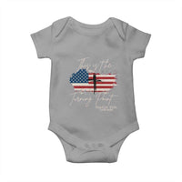 This is The Turning Point Memorial Baby Onesie Tribute to A True Patriot Christian Faith American Flag - Wonder Print Shop