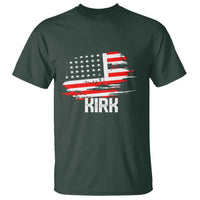 American Flag Kirk T Shirt Distressed Patriotic Team Charlie Tribute - Wonder Print Shop