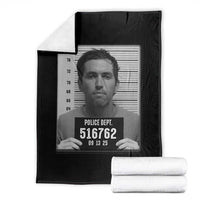 Tyler Robinson Mugshot Throw Blanket Justice For Charlie Kirk - Wonder Print Shop