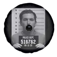 Tyler Robinson Mugshot Spare Tire Cover Justice For Charlie Kirk - Wonder Print Shop