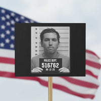 Tyler Robinson Mugshot Protest Sign Justice For Charlie Kirk - Wonder Print Shop