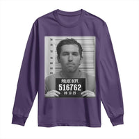 Tyler Robinson Mugshot Long Sleeve Shirt Justice For Charlie Kirk - Wonder Print Shop