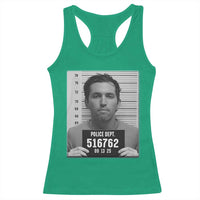 Tyler Robinson Mugshot Racerback Tank Top Justice For Charlie Kirk - Wonder Print Shop
