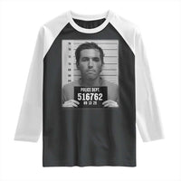 Tyler Robinson Mugshot Raglan Shirt Justice For Charlie Kirk - Wonder Print Shop