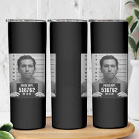 Tyler Robinson Mugshot Skinny Tumbler Justice For Charlie Kirk - Wonder Print Shop
