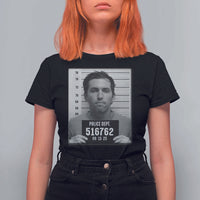 Tyler Robinson Mugshot T Shirt For Women Justice For Charlie Kirk - Wonder Print Shop