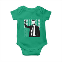 Freedom Charlie Kirk Tribute Baby Onesie A True Patriot Leagacy Memorial - Wonder Print Shop
