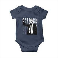 Freedom Charlie Kirk Tribute Baby Onesie A True Patriot Leagacy Memorial - Wonder Print Shop