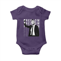 Freedom Charlie Kirk Tribute Baby Onesie A True Patriot Leagacy Memorial - Wonder Print Shop
