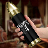 Freedom Charlie Kirk Tribute Bullet Tumbler A True Patriot Leagacy Memorial - Wonder Print Shop