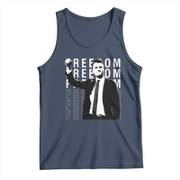 Freedom Charlie Kirk Tribute Tank Top A True Patriot Leagacy Memorial - Wonder Print Shop