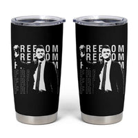 Freedom Charlie Kirk Tribute Tumbler Cup A True Patriot Leagacy Memorial - Wonder Print Shop