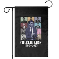 Legacy of Charlie Kirk Garden Flag 1993 2025 Memorial Pop Art Tribute Graphic - Wonder Print Shop