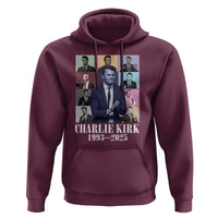 Legacy of Charlie Kirk Hoodie 1993 2025 Memorial Pop Art Tribute Graphic - Wonder Print Shop