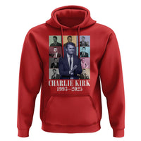 Legacy of Charlie Kirk Hoodie 1993 2025 Memorial Pop Art Tribute Graphic - Wonder Print Shop
