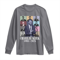 Legacy of Charlie Kirk Long Sleeve Shirt 1993 2025 Memorial Pop Art Tribute Graphic - Wonder Print Shop