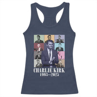 Legacy of Charlie Kirk Racerback Tank Top 1993 2025 Memorial Pop Art Tribute Graphic - Wonder Print Shop