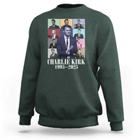 Legacy of Charlie Kirk Sweatshirt 1993 2025 Memorial Pop Art Tribute Graphic - Wonder Print Shop