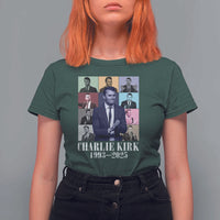 Legacy of Charlie Kirk T Shirt For Women 1993 2025 Memorial Pop Art Tribute Graphic - Wonder Print Shop