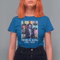 Legacy of Charlie Kirk T Shirt For Women 1993 2025 Memorial Pop Art Tribute Graphic - Wonder Print Shop