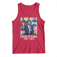 Legacy of Charlie Kirk Tank Top 1993 2025 Memorial Pop Art Tribute Graphic - Wonder Print Shop