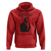 Patriotic Freedom Charlie Kirk Legacy Hoodie It’s OK to Love Your Country - Wonder Print Shop