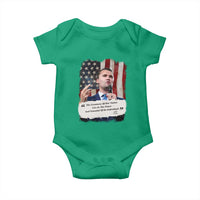 Patriotic Charlie Kirk Legacy Baby Onesie The Greatness of America Power of the People - Wonder Print Shop
