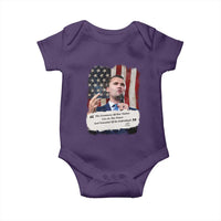 Patriotic Charlie Kirk Legacy Baby Onesie The Greatness of America Power of the People - Wonder Print Shop