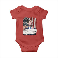 Patriotic Charlie Kirk Legacy Baby Onesie The Greatness of America Power of the People - Wonder Print Shop