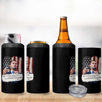 Patriotic Charlie Kirk Legacy 4 in 1 Can Cooler Tumbler The Greatness of America Power of the People - Wonder Print Shop