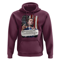Patriotic Charlie Kirk Legacy Hoodie The Greatness of America Power of the People - Wonder Print Shop