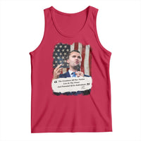 Patriotic Charlie Kirk Legacy Tank Top The Greatness of America Power of the People - Wonder Print Shop