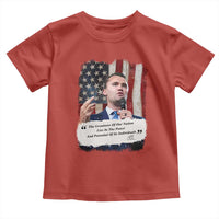 Patriotic Charlie Kirk Legacy Toddler T Shirt The Greatness of America Power of the People - Wonder Print Shop