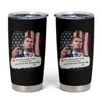 Patriotic Charlie Kirk Legacy Tumbler Cup The Greatness of America Power of the People - Wonder Print Shop