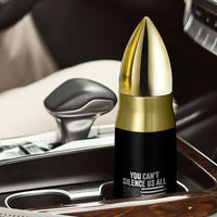 I Am Charlie Kirk Bullet Tumbler You Can’t Silence Us All Patriotic American Flag - Wonder Print Shop