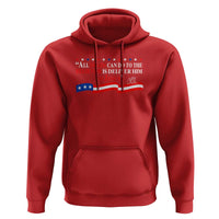 Patriotic Christian Faith Hoodie All Death Can Do Is Deliver Him to Jesus - Wonder Print Shop