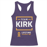 Team Kirk Lifetime Member Racerback Tank Top American True Patriot Support - Wonder Print Shop