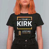 Team Kirk Lifetime Member T Shirt For Women American True Patriot Support - Wonder Print Shop