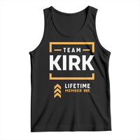 Team Kirk Lifetime Member Tank Top American True Patriot Support - Wonder Print Shop