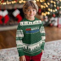 Red White and Blueberries Ugly Christmas Sweater Patriotic Tribute Memorial - Wonder Print Shop