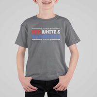 Red White and Blueberries T Shirt For Kid Patriotic Tribute Memorial - Wonder Print Shop