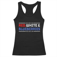 Red White and Blueberries Racerback Tank Top Patriotic Tribute Memorial - Wonder Print Shop