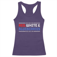 Red White and Blueberries Racerback Tank Top Patriotic Tribute Memorial - Wonder Print Shop